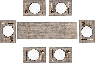 Ensemble de 6 nappes et sets de table faw do, nappe à motif