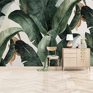 Papier peint 3d plantes tropicales vertes papier peint mural chambre salon canapé tv