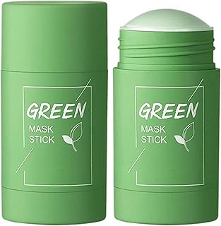 Masque au thé vert en bâton, masque nettoyant en profondeur au thé vert