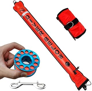 Bouée de marquage de surface dsmp de 4 pieds avec bobine de doigt