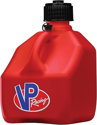 Cruche carrée rouge vp racing fuel motorsports de 3 gallons