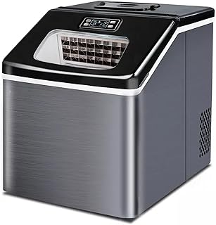 Machine à glaçons domestique coolbaby pour comptoir 55 lb glaçons en 24h 9