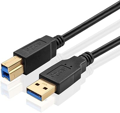 Câble tnb usb 3.0 a mâle vers b (3 pieds) type