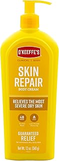 Lotion hydratante réparatrice pour peau sèche o'keeffe, flacon pompe de 12 oz