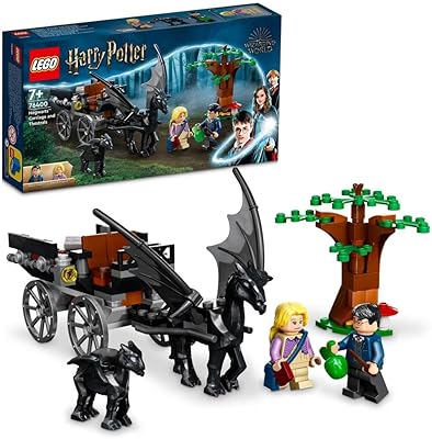 Lego harry potter 76400 ensemble de carrosse poudlard et luttes (121 pièces)