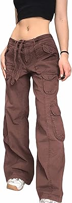 Jean taille haute à jambes larges pour femme, jean droit, pantalon ample décontracté