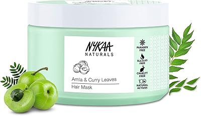Masque capillaire nykaa naturals - anti-chute, renforce les cheveux, prévient la chute