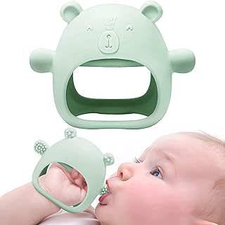 1 paquet de jouets dentition en silicone pour bébé de 0 à 6
