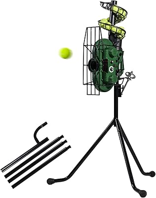 Machine à balles de tennis professionnelle furlehong 666pbh 25 à 68 mph, angle