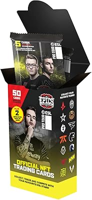 Cartes à collectionner eics csgo hybrid nft - boîte de 50 cartes à