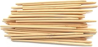 Brochettes de bambou semi-coniques bamboo mn 4,5" 5 mm pour jardin, caramel, bonbons