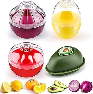 4 pièces conteneurs de fruits et légumes en silicone conteneurs de stockage