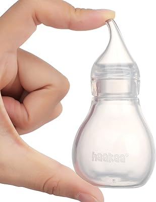 Aspirateur nasal en silicone haakaa pour bébé | nettoyant pour le nez
