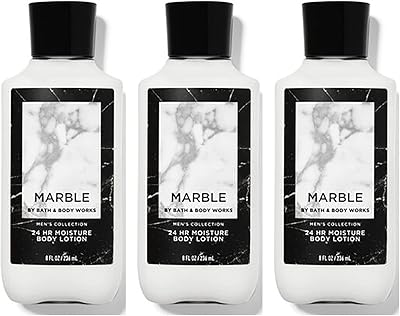 Bath & body works lot économique de lotion pour le corps en marbre pour hommes - coffret cadeau 3 pièces pleine grandeur (marbré). Diaytar : Votre shopping, nos meilleurs prix