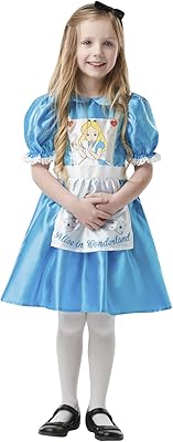 Costume d'alice au pays des merveilles de rubie's, costume d'alice pour enfants, personnage du jour du livre - petit, 3-4 ans, longueur 104 cm. Diaytar Sénégal : Simplicité, rapidité, économie