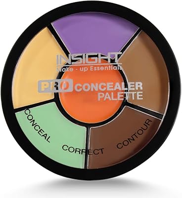 Palette anti-cernes en poudre naturelle insight cosmetics pro - correcteur, 15 g