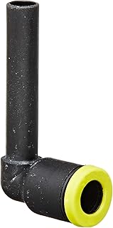 Raccord push-to-connect en nylon legris 3184, connexion coudée étendue à 90 degrés, diamètre