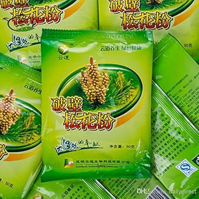 1 sachet de poudre de pollen de pin broyé à 99 %