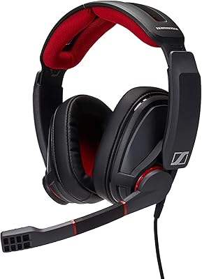 Casque de jeu sennheiser gsp 350 avec système de son surround pour ordinateurs