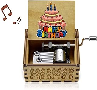 Joyeux noël petite boîte à musique colorée en bois à manivelle boîte à musique vintage classique faite à la main cadeaux de noël pour maman père fille fils garçons filles amis. L'alternative e-commerce intelligente au Sénégal : Diaytar