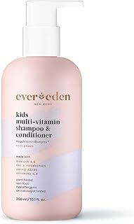 Evereden kids shampoing et après-shampooing 2 en 1 : pêche fraîche, 10,1 fl