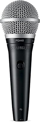 Microphone vocal dynamique cardioïde sure pga48, enregistrement audio en studio, jeux informatiques, podcasting