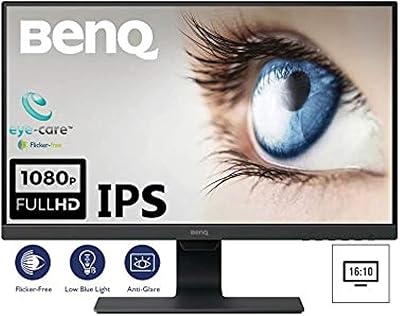 Moniteur de soins oculaires benq 22,5" 16:10 led ips gw2381, 1920 x 1200