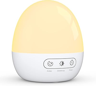 Veilleuse lyridz pour enfants, veilleuse led pour bébés, lampe de table rechargeable