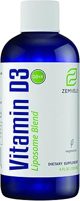 Suppléments de vitamine d liposomale | vitamine d3 + k2 | absorption du