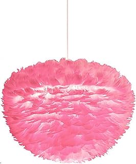 Lustre design moderne en plumes nordiques pour chambre à coucher, cuisine, restaurant, café