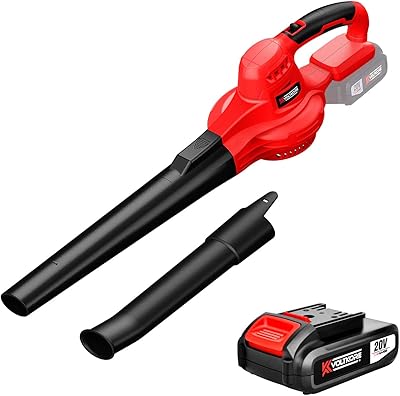 Souffleur de feuilles sans fil 20 v - souffleur de feuilles électrique portatif