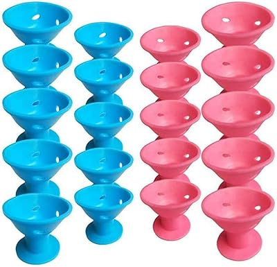 Making tech bigoudis en silicone, 20 pièces, bigoudis magiques sans chaleur - outils