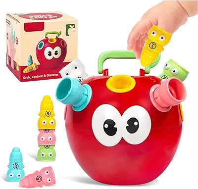 Am anna baby apple puzzle jeu de correspondance des couleurs et des numéros