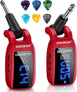 Système de guitare sans fil, récepteur de guitare sans fil shawqua uhf, portée