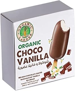Crème glacée choco-vanille lander's biologique, 225 g