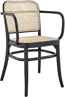 Chaise de salle à manger modway winona en bois de frêne avec siège