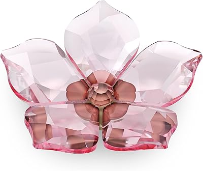 Aimant fleur de cerisier swarovski, cristaux roses avec placage doré, swarovski garden tales. Diaytar Sénégal : La marketplace qui pense à votre porte-monnaie