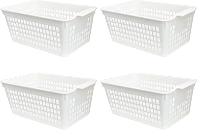 Boîte de rangement pour organisateur de garde-manger de cuisine 4 pièces fcg home