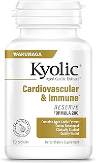 Complément alimentaire kyolic pour le cœur et les vaisseaux sanguins à l'extrait d'ail