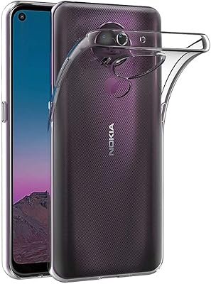 Coque arrière transparente absorbant les chocs en gel tpu souple pour nokia 3.4