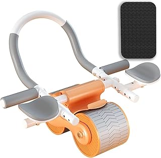 Roue abdominale automatique, roue abdominale avec support de coude, roue abdominale pour exercices