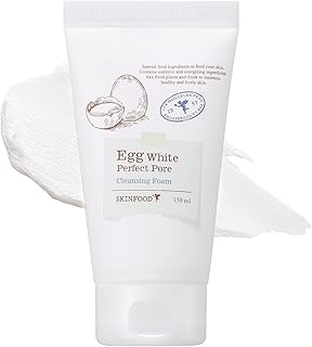 Skinfood egg pore cleansing foam 150 ml nettoyant visage moussant léger et doux