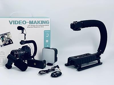 Kit vlogger pour débutant en photographie et vlogging sur smartphone avec lumière d'appoint