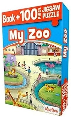Puzzle 100 pièces mon zoo | pour filles jeunes garçons et enfants