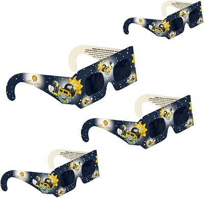 Lunettes eclipse lunette solar systems junior certifiées ce et iso paquet de 4