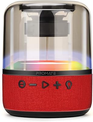 Haut-parleur bluetooth portable sans fil promate 10 w avec son hd