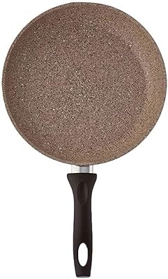 Poêle à frire falise granit 30 cm crème noir