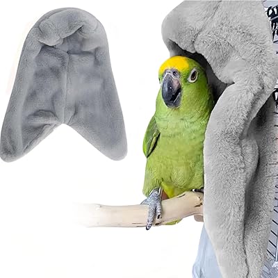 Couverture d'angle polaire pour oiseaux x-spring, lit d'oiseau chaud pour maison de perroquets