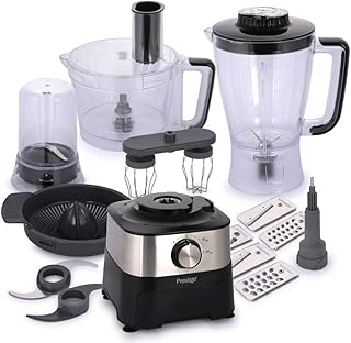 Robot prestige 800w bol 2l avec 5 disques inox mixeur 17l moulin