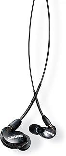 Écouteurs professionnels à isolation sonore sure se215-k, réduction du bruit, supra-auriculaire, ajustement confortable